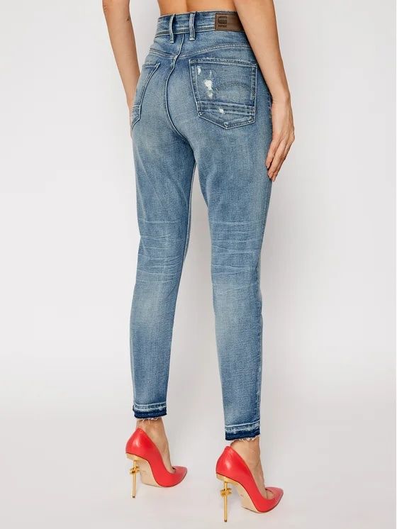 Оригинални дамски дънки G-Star Raw Kafey Skinny W26 L30 нови