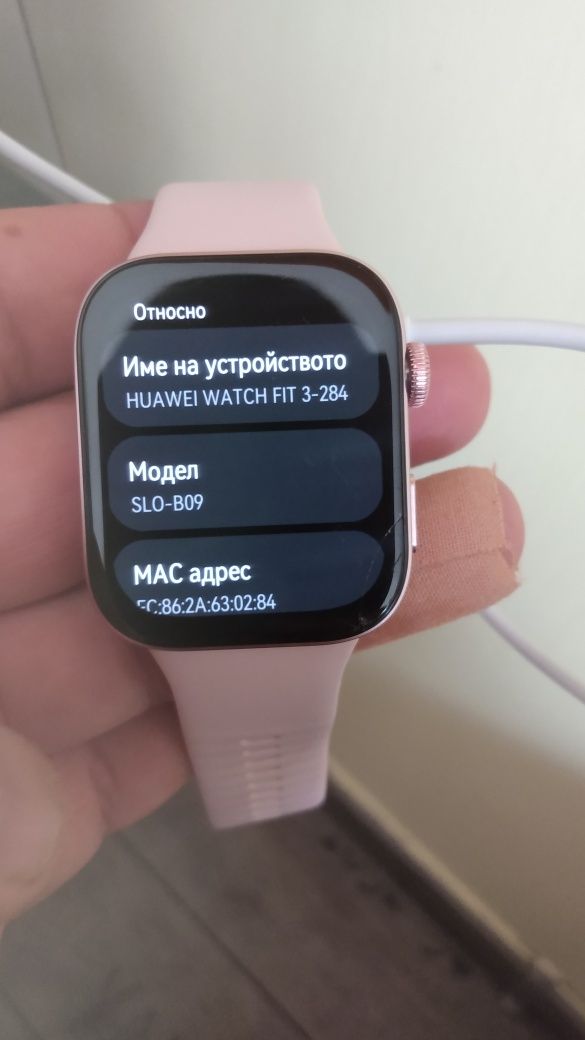 Смарт часовник Huawei watch fit 3
