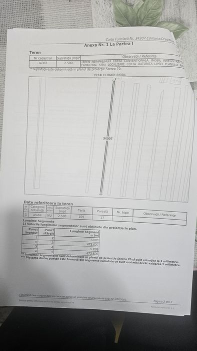 Vand terenuri extrvilane