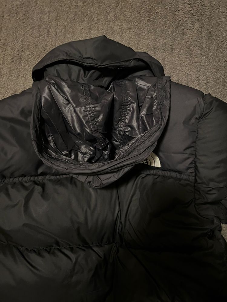 Яке The North Face Retro Nuptse Jacket 700 XS puffer - Зимно яке-черно