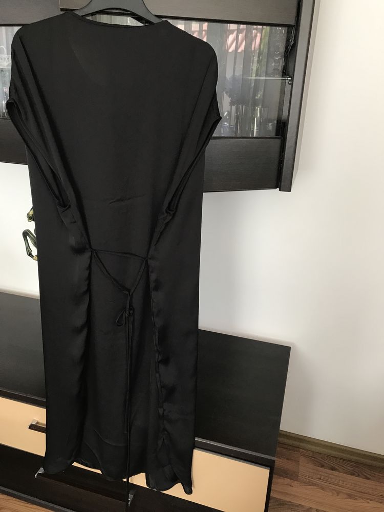 Rochie Satin neagra