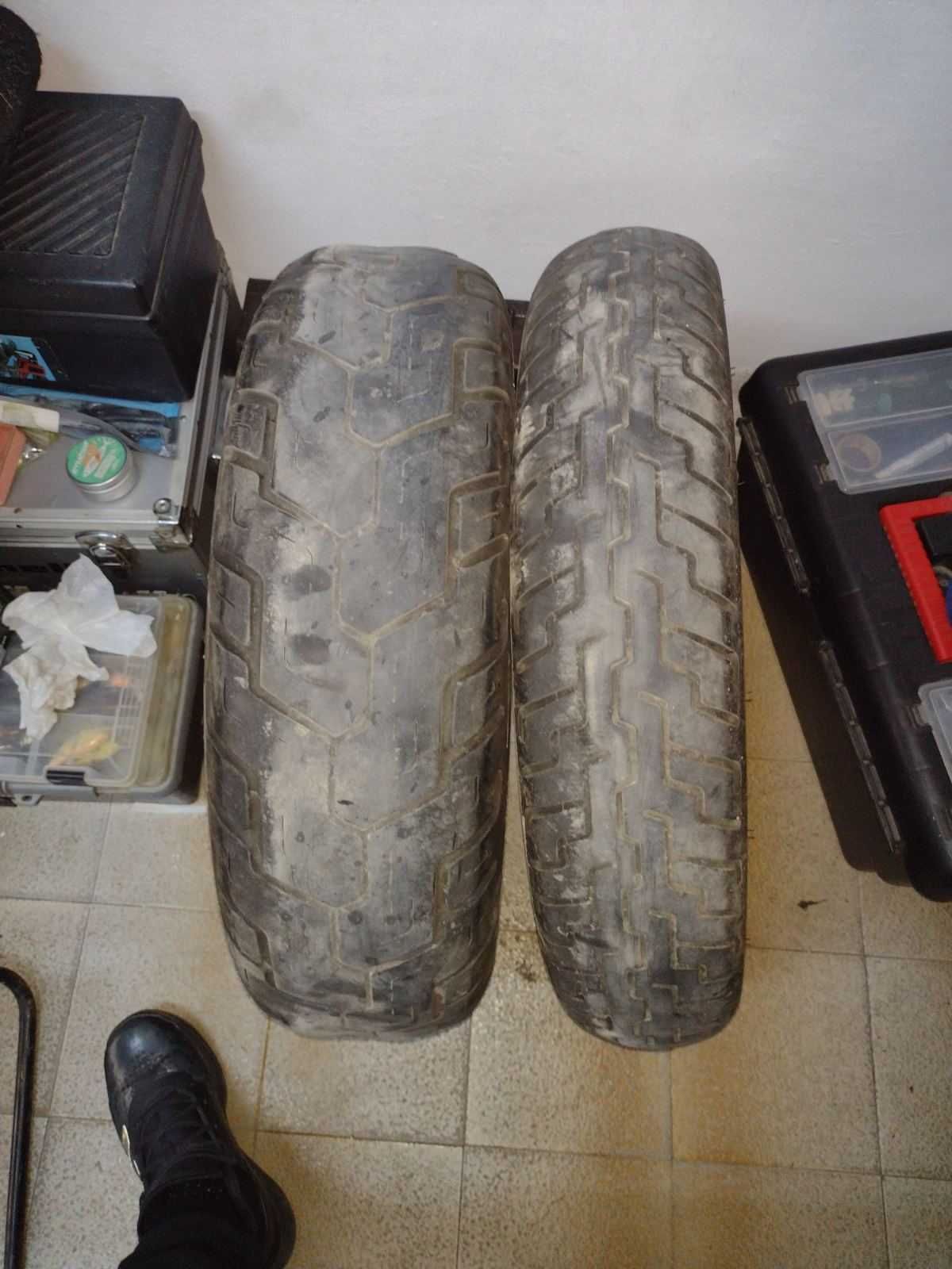 Продавам мото гуми Dunlop 2 бр.