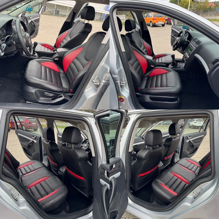 Skoda Ocatvia 2 Facelift 1.9 TDI 2010 Adusa Recent interior piele rosu