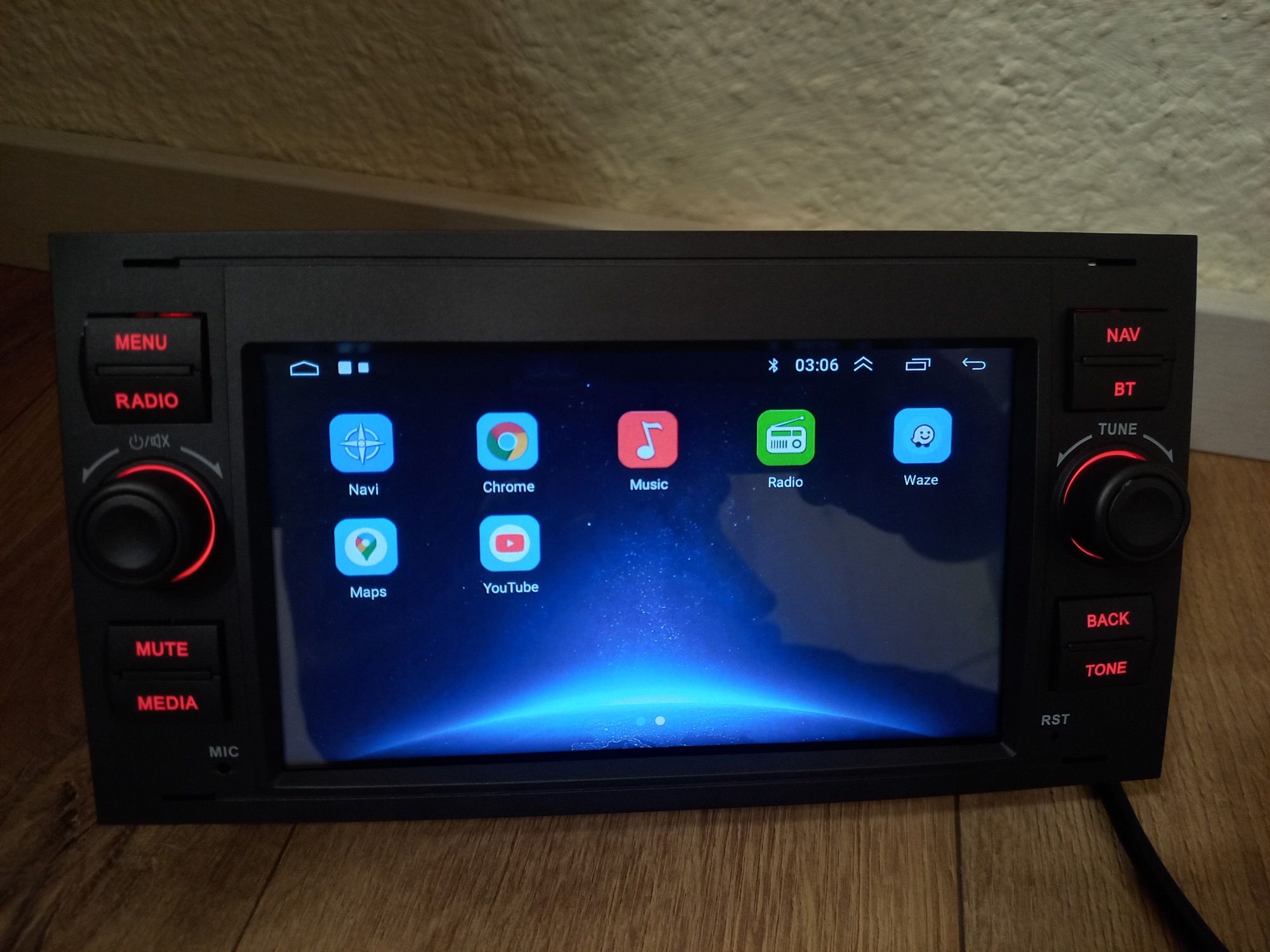 Navigatie Android Ford Focus Mondeo Fiesta Kuga Transit
