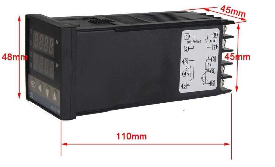 Termostat electronic controler tempera REX C100