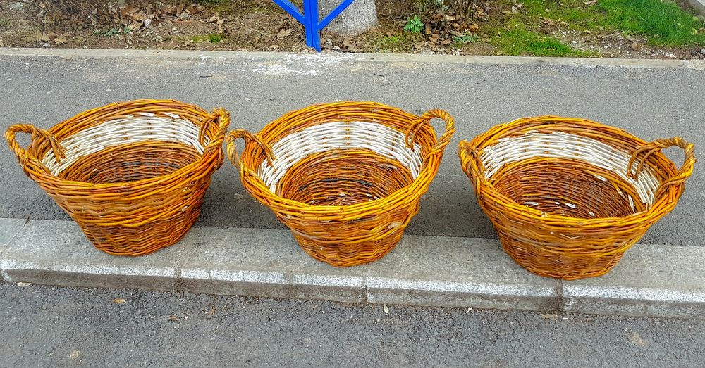 Tarna/Cos din rachita/nuiele create manual