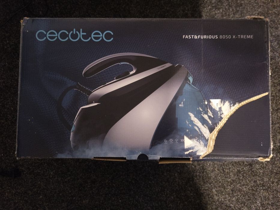 Vând aparat de călcat CECOTEC fast & furious 8050 x-treme NOU