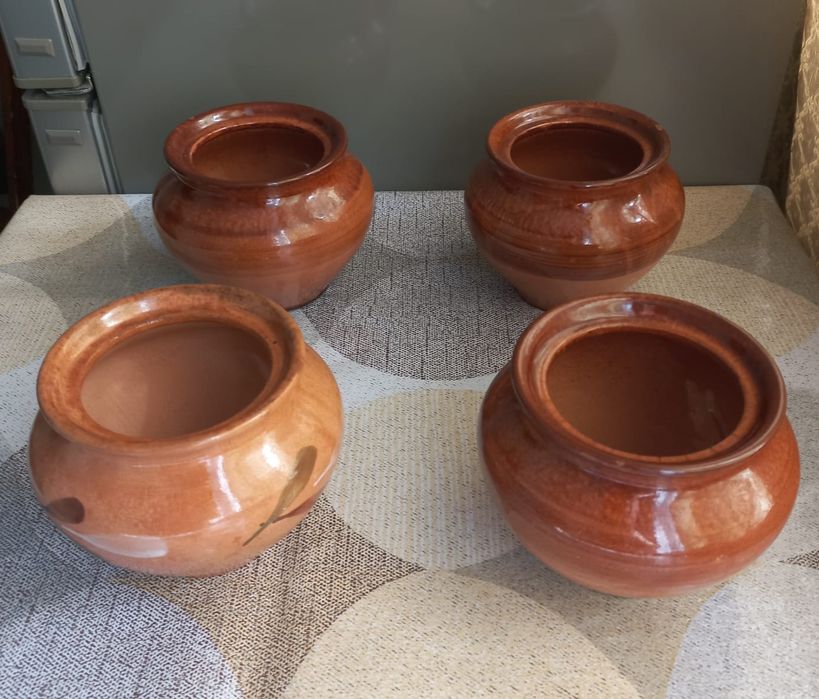 Горшки для запекания глиняные