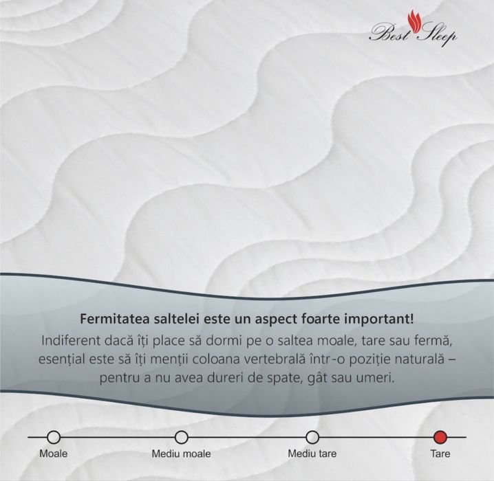 Saltea ortopedica 90x190x16cm pat single