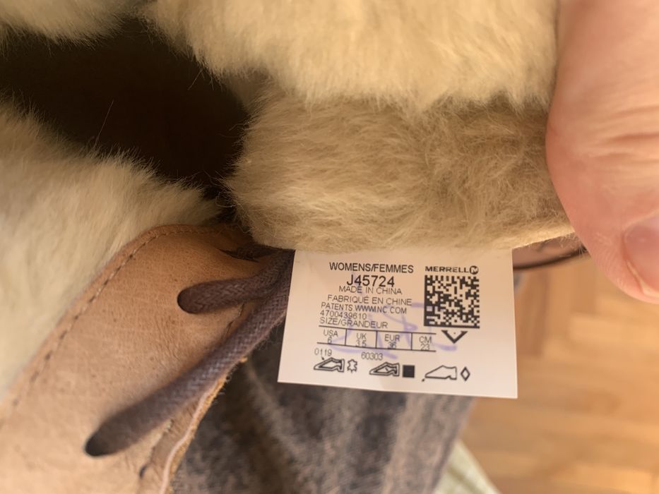 Ghete Merrell Tremblant Mid Polar Waterproof, masura 36