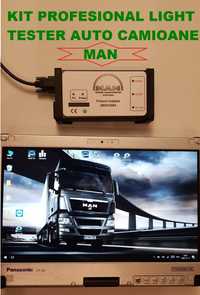 Tester camioane MAN MCII + Tableta Panasonic Militara, versiune full