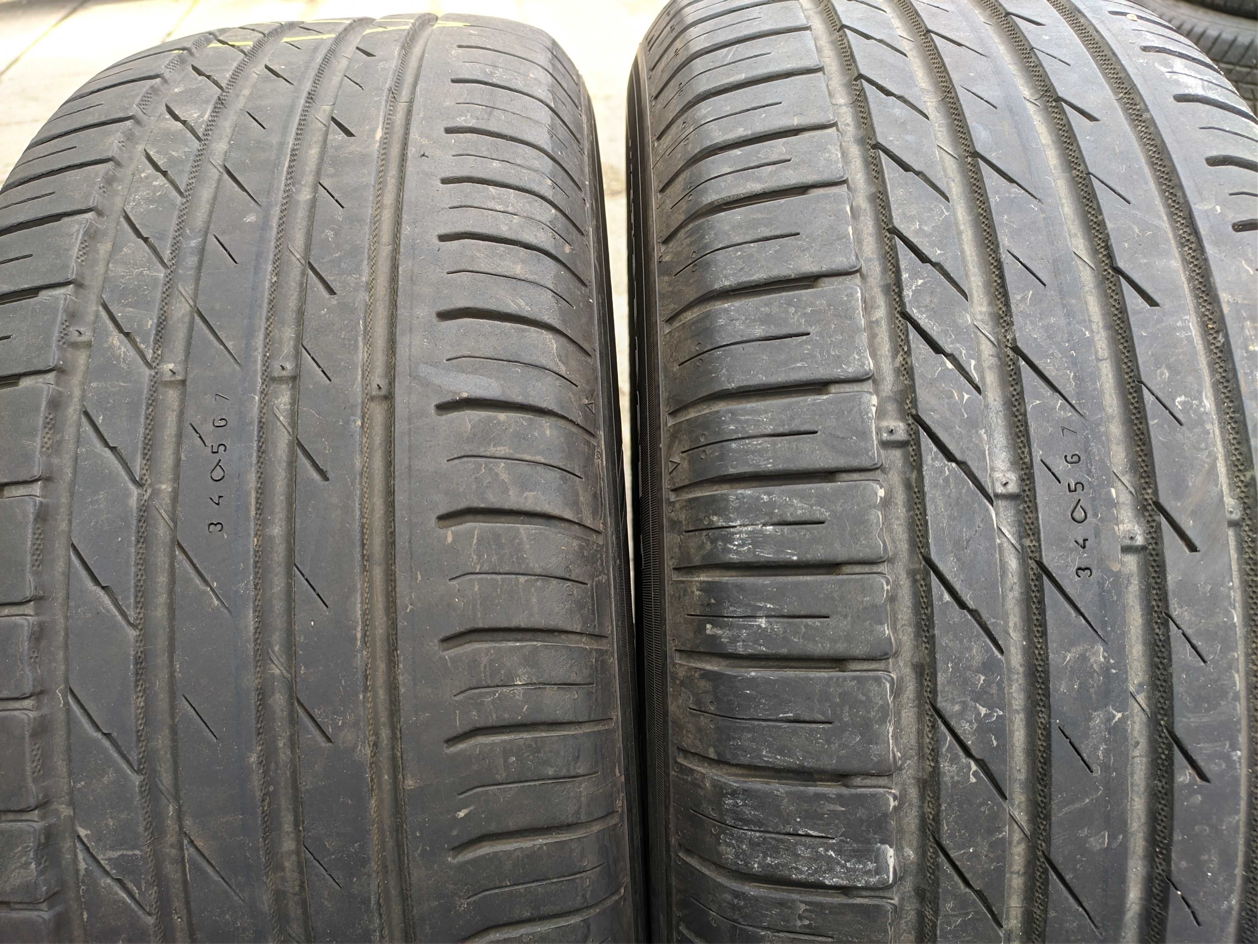 2бр Летни гуми 235 55 17 - Nokian - DOT 2023