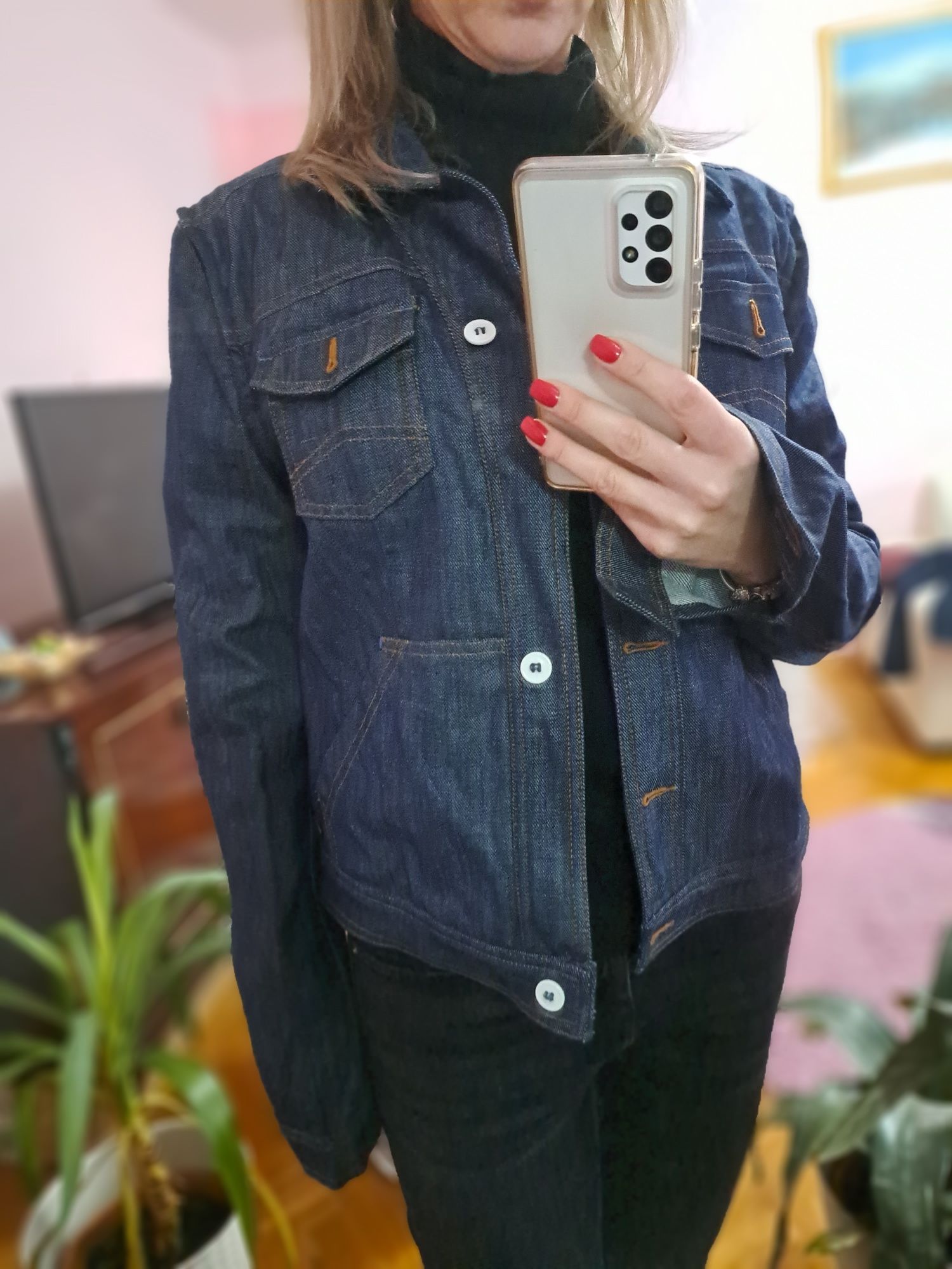 Geacă blugi Armani