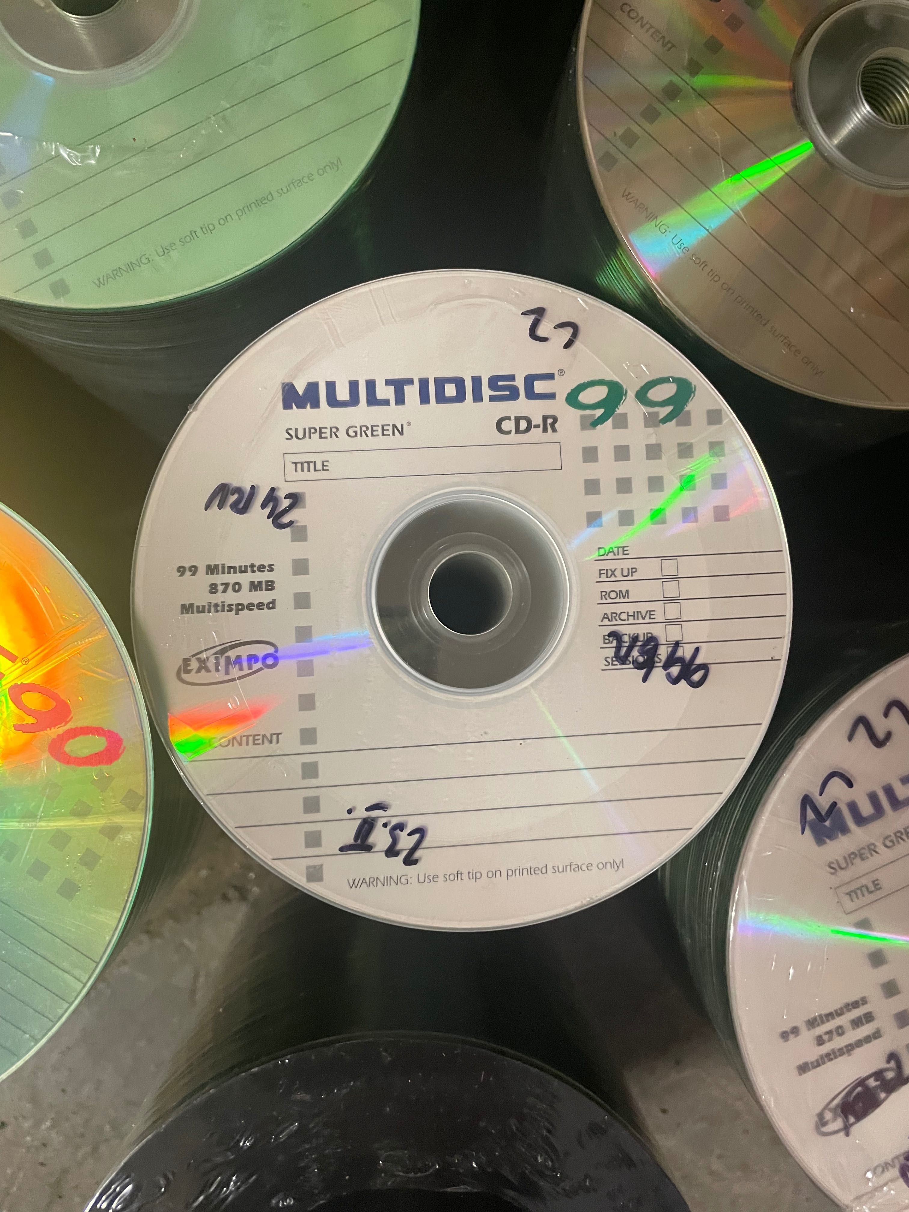 CD-R 99min 90min Multidisc 125бр шпиндел