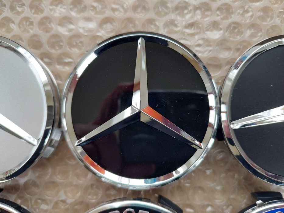 Капачки за джанти Мерцедес Mercedes 75мм външен размер