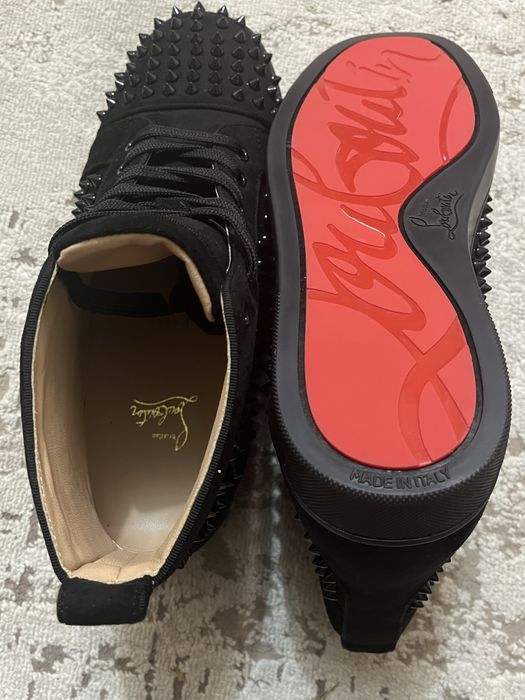 Loubotins high with spikes лабутены высокие с шипами