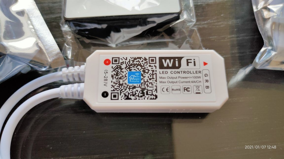 Wifi RGB, RGBW  controller LED strip, безжично управление за LED ленти