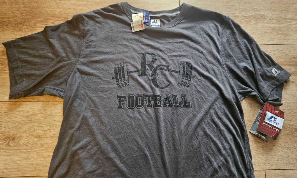 Tricou gri Russell Athletic nou cu eticheta mărimea XL