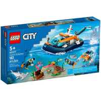 LEGO® City 60377 Изследователска лодка за гмуркане Неотваряно