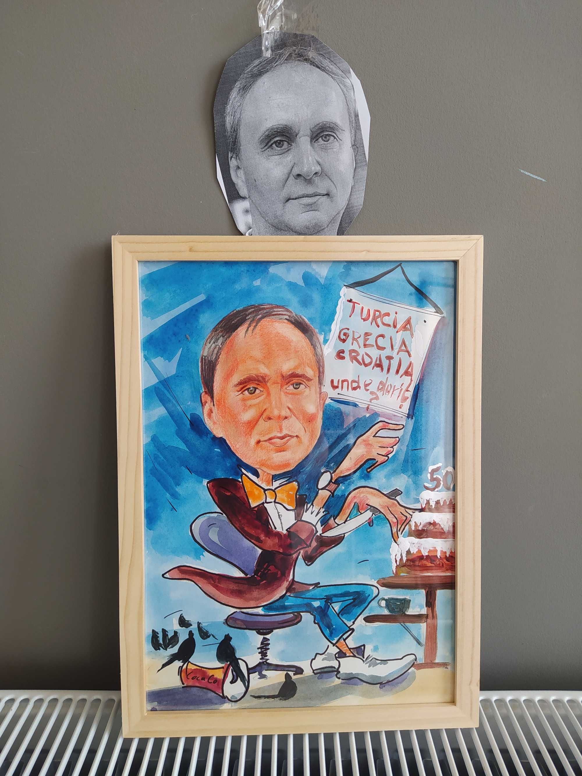 Desene,caricaturi și portrete in ulei