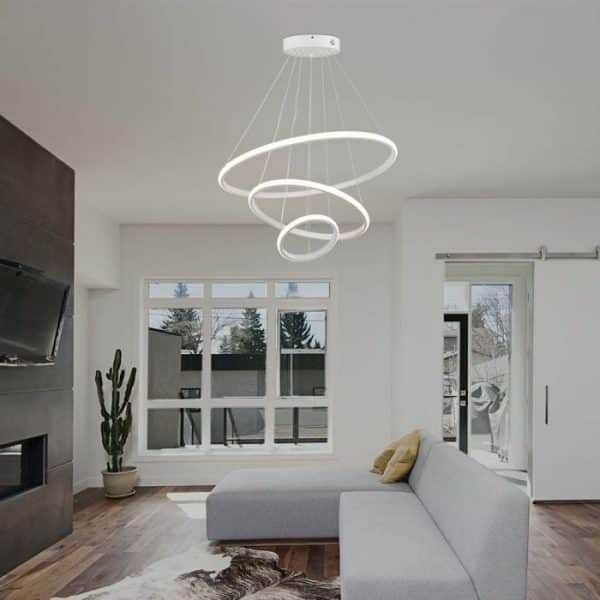 LED Полилей Черен / Златист или Бял цвят 32W 3000k