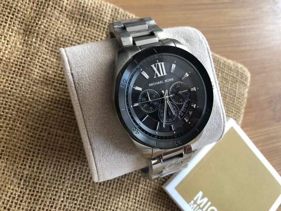 Ceas Michael Kors barbatesc Silver colectia Brecken 45mm diametrul