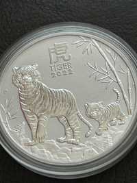 Сребърен тигър 1 унция