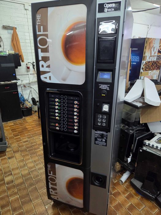 Automat Cafea Necta, Opera