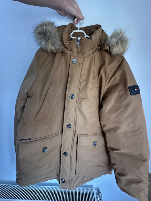 Geacă Tommy Hilfiger The Rockie Parka XXL - Maro preț negociabil