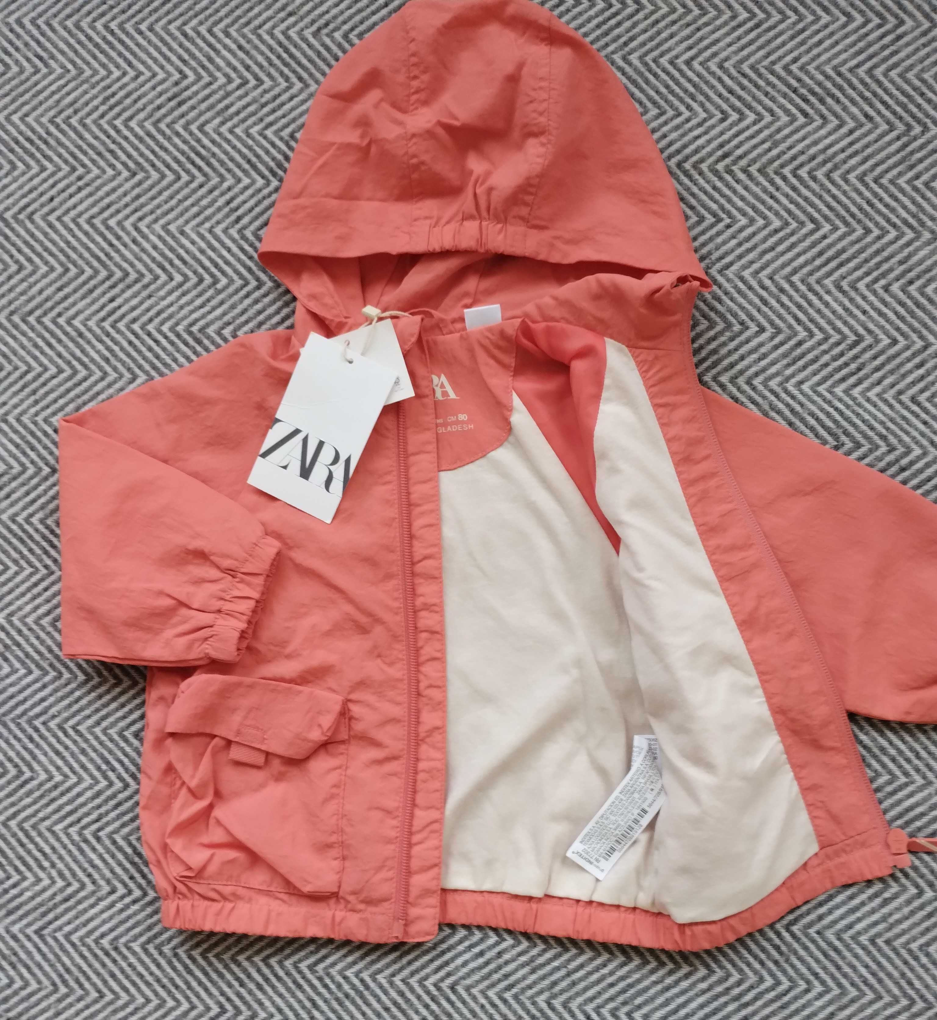 Zara пролетно яке размер 9-12м
