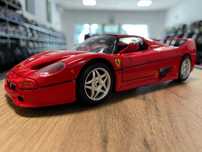 Рядък модел  метална колекционерска количка FERRARI F50  1:18 мащаб