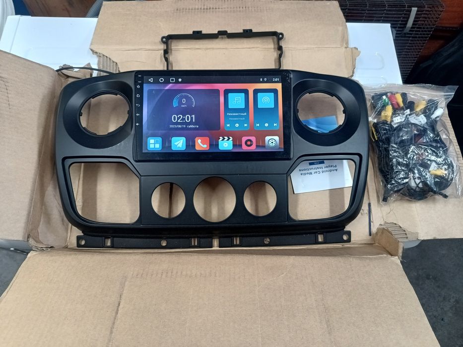 Навигация android за opel movano renault master nissan nv400  От2010г.