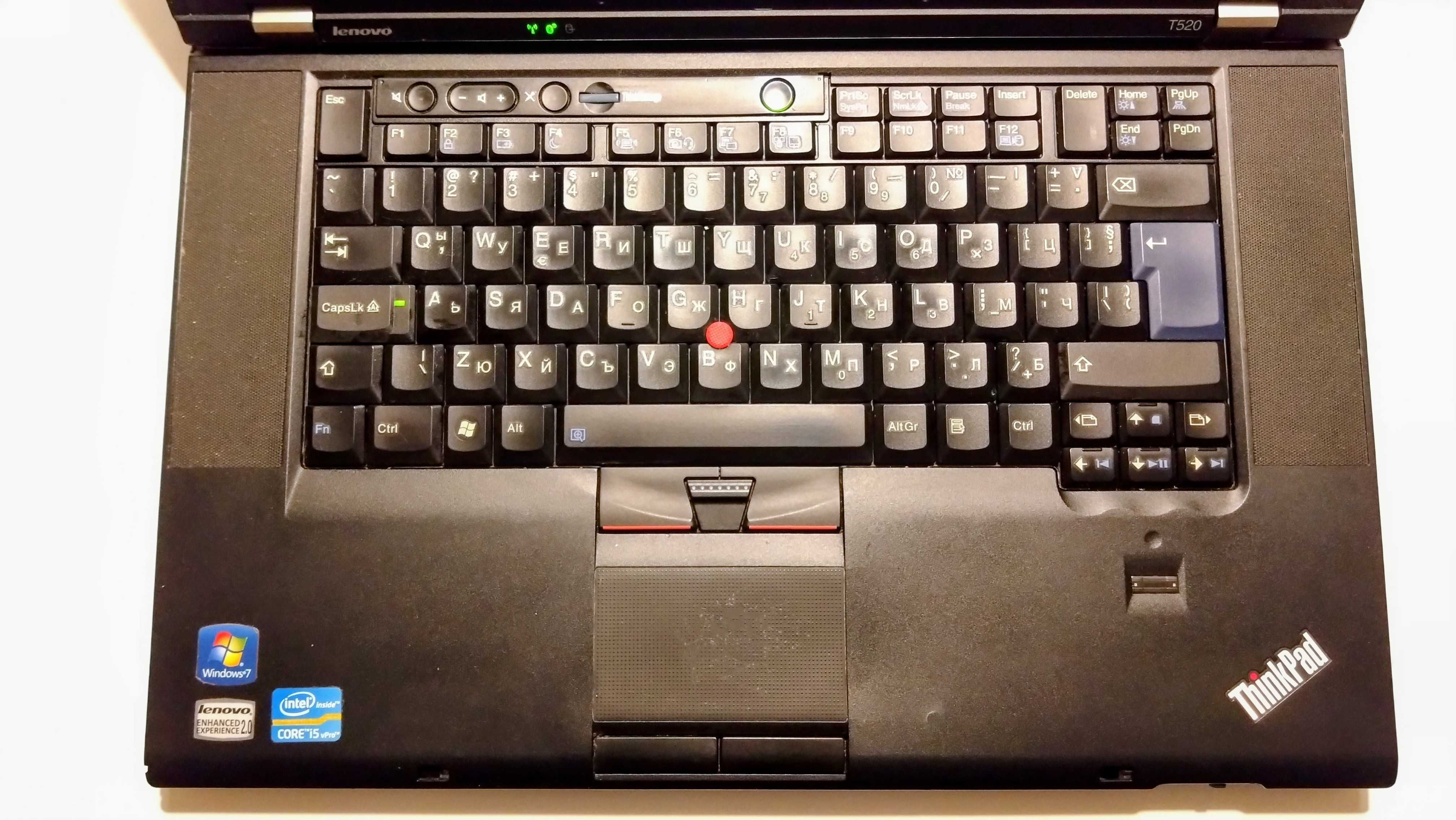 лаптоп Lenovo Thinkpad T520, intel core i5, RAM 8GB, 256GB SSD