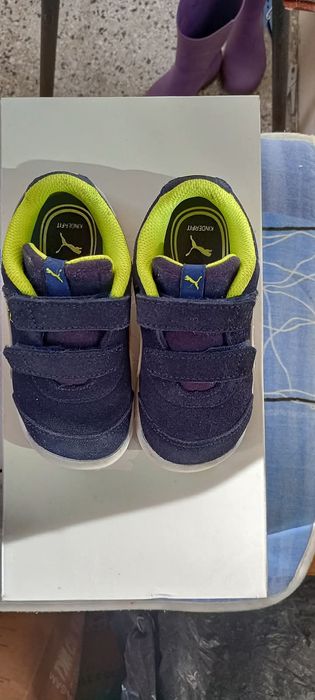Детски Маратонки Puma, естествена кожа