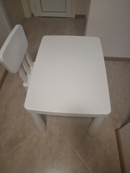 Детска масa и стол IKEA MAMMUT