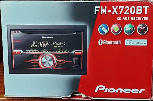 Автомагнитола Pioneer FH-X720BT с Германии