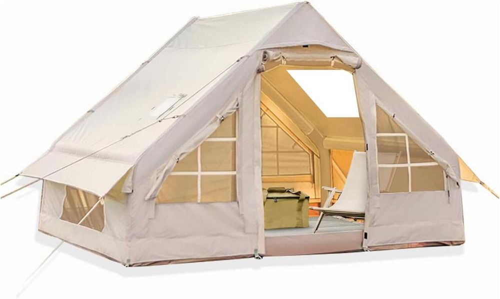 Надувная палатка / Палатка надувная / Палатка кемпинговая /Палатка дом