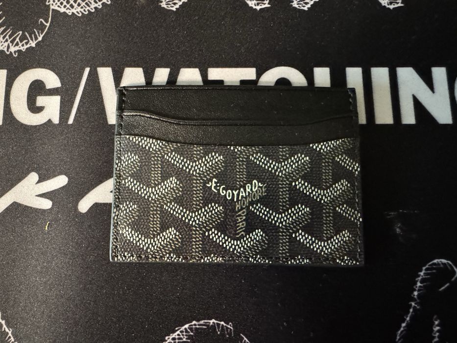 НОВО Goyard Cardholder Black кардхолдър / портноме