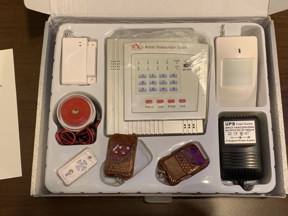 Sistem alarma casa nou sigilat