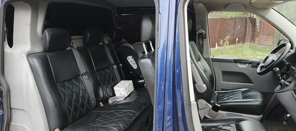 Vw transporter t5 extra long 2009 5 locuri