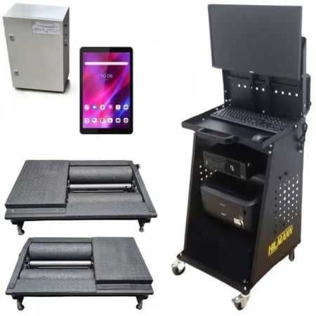 Stand franare cu role clasa 2 de 4 tone, EC-SFR.1