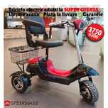 Tricicleta electrica fara permis FULL OPTIONS/ Grantie, livrare acasa