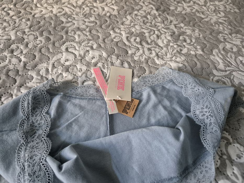 Bikini chiloți Pink Victoria's Secret noi etichetă măsura L