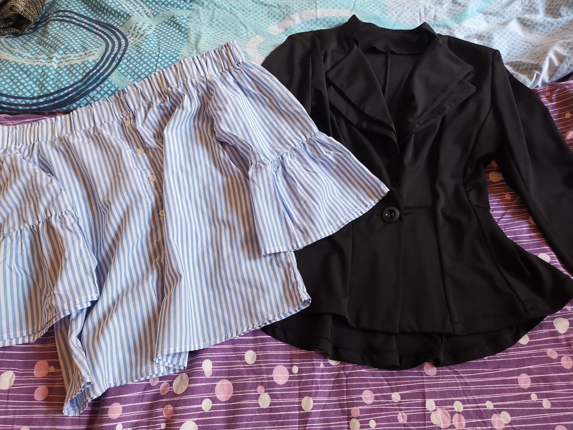Лот от дамско сако и риза Amisu