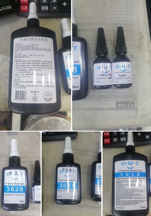 Шиша ва Ойна маҳсулотлари учун клей 

Ультрафиолет OMT kley ultrafiltr