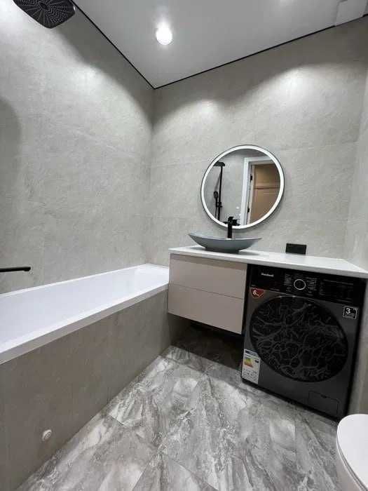 ЖК NRG Jomiy 1в2 комнатная 42м2 Евроремонт Под ключ Джоми базар