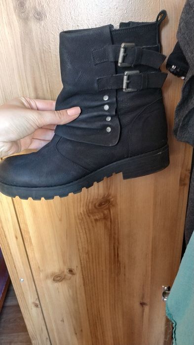 Cizme scurte dama piele