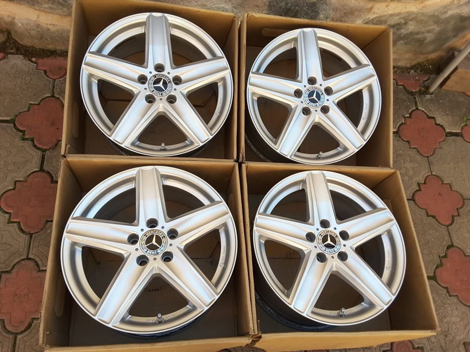 jante aliaj 17; 5x112; Mercedes E class w211,w212,w213, GLK, GLC, Vito
