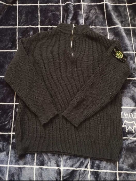 Полузамок Stone Island Черный