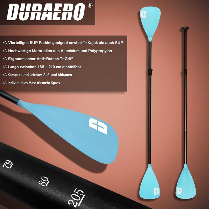 Stand Up Paddle, SUP, 305x76x15, 130kg,Duraero - Resigilata